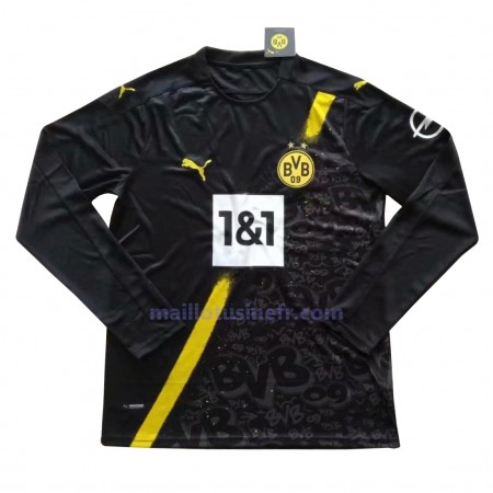 Maillot de Foot BVB Borussia Dortmund Extérieur 2020-21 Manches Longues